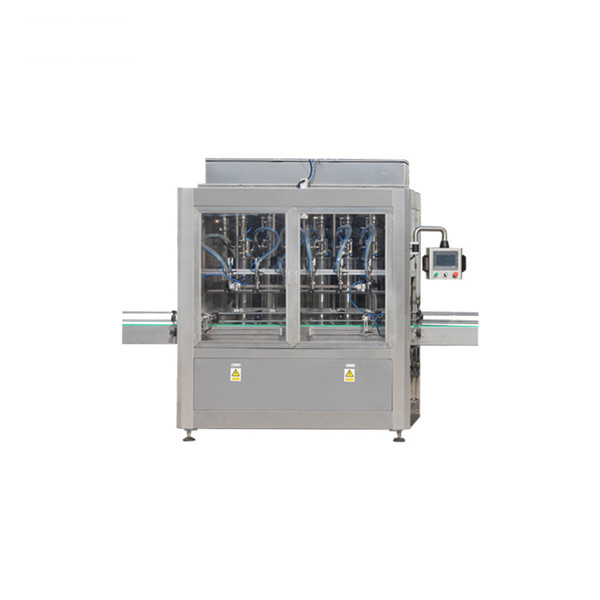 Máquina de enchimento de pistão linear linear automático para óleo essencial