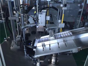 Máquina de enchimento cosmética do tubo da selagem ultra-sônica