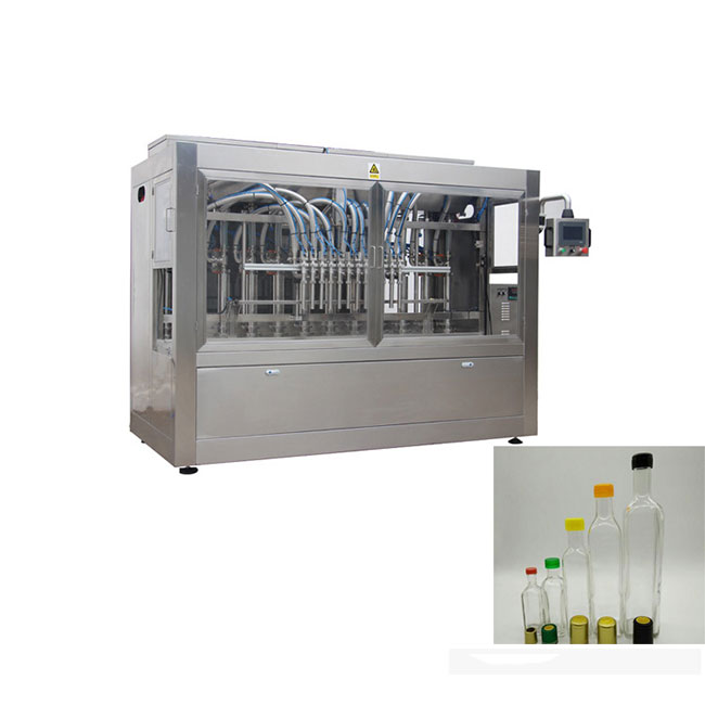 máquina de enchimento automática do molho da geléia de morango da garrafa de vidro