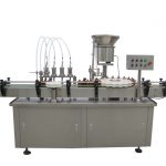 Máquina tampando de enchimento do suco líquido do equipamento 10-100ml E de parafusamento do tampão do óleo essencial E